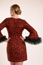 Aura Dress – Crimson